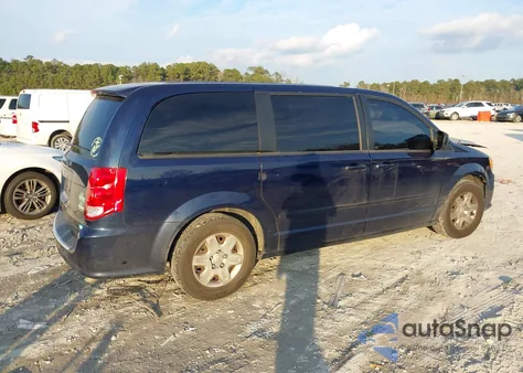 2012 Dodge Grand Caravan Se z USA, uszkodzony, nr VIN 2C4RDGBG8CR235609